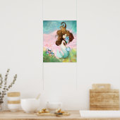 Poster Blue Mermaid (Cuisine)