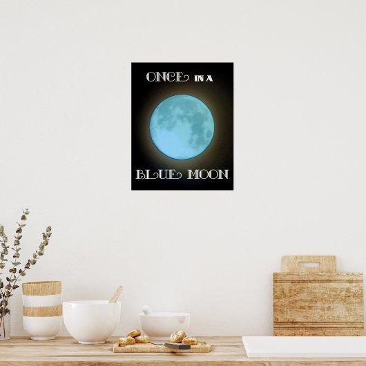 Poster Blue Moon (Cuisine)