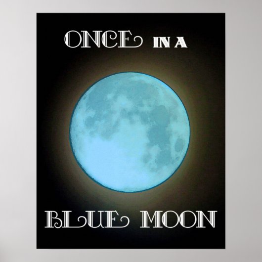 Poster Blue Moon (Devant)