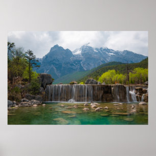 Poster Blue Moon Valley   Jade Dragon Snow Mountain