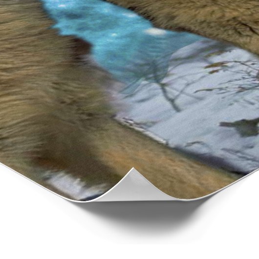 POSTER BLUE MOON WOLVES HOWLING CANVAS PRINT (Coin)