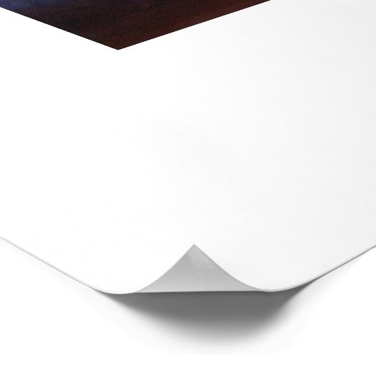 Poster Blue Moonrise (Coin)