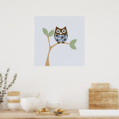 Poster Blue Owl Baby (Cuisine)
