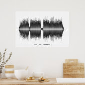 Poster Blue Oyster Cult Reaper Soundwave Art (Cuisine)