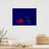 Poster Blue Panther (Cuisine)