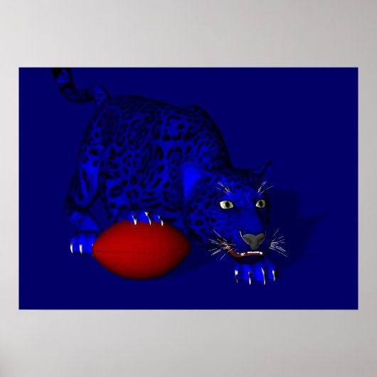 Poster Blue Panther (Devant)