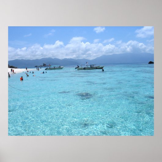 Poster Blue Paradise (Devant)