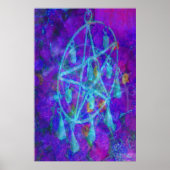 Poster Blue Pentacle Royale par JudyMarisa (Devant)
