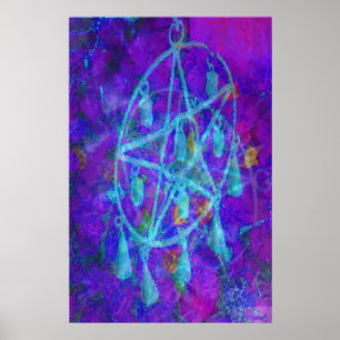 Poster Blue Pentacle Royale par JudyMarisa
