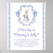 Poster Blue Peter Rabbit Quelle taille a le ventre de mam (Devant)