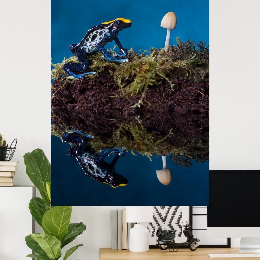 Poster Blue poison (Bureau à domicile)