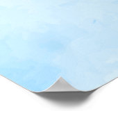 Poster Blue Polka-dot Rain Boots (Coin)