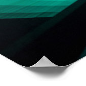 Poster Blue railroad tunnel, Singapour (Coin)