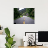 Poster Blue Ridge Motorcycle Ride 8 (Bureau à domicile)