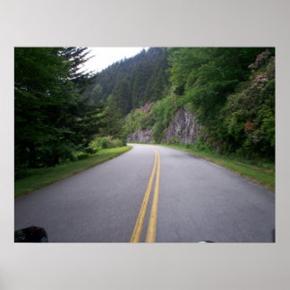 Poster Blue Ridge Motorcycle Ride 8