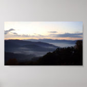 Poster Blue Ridge Mountains (Devant)