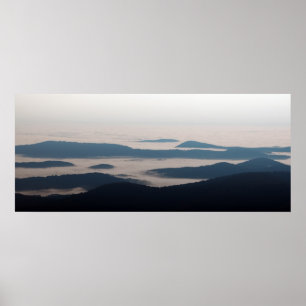 Poster Blue Ridge Mountains Imprimer