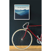 Poster Blue Ridge Mountains, personnalisable