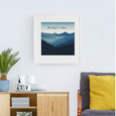 Poster Blue Ridge Mountains, personnalisable