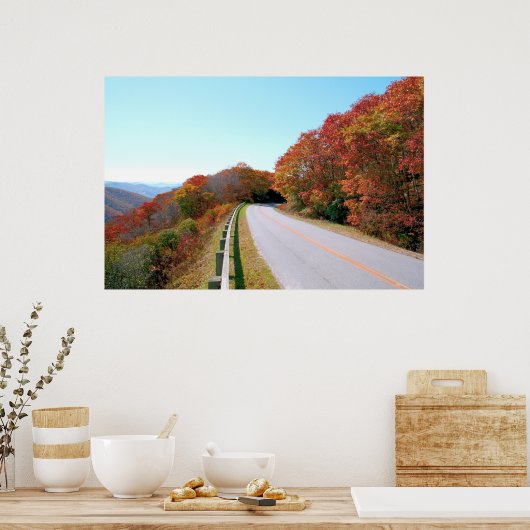 Poster Blue Ridge Parkway (Cuisine)