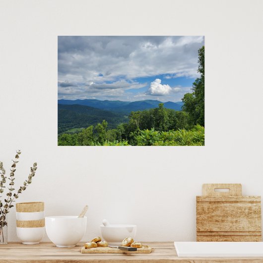 Poster Blue Ridge Parkway (Cuisine)