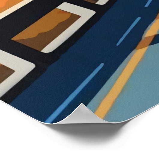 Poster Blue Ridge Parkway (Coin)