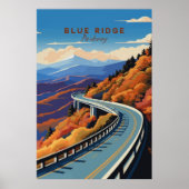 Poster Blue Ridge Parkway (Devant)