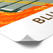 Poster Blue Ridge Parkway Vintage (Coin)