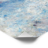 Poster Blue Seascape par Renoir (Coin)