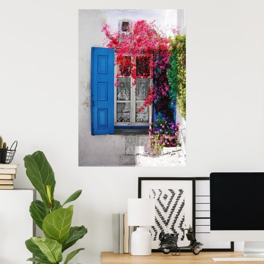 Poster Blue_Shutters (Bureau à domicile)