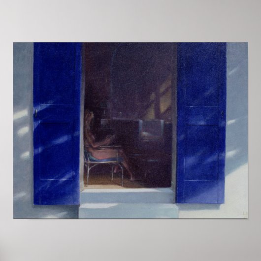 Poster Blue Shutters 1985 (Devant)