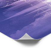 Poster Blue Sky Lightning Inspiration Serenity Citation (Coin)