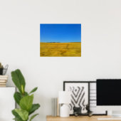 Poster Blue Sky Paysage Abstrait Imprimer (Bureau à domicile)