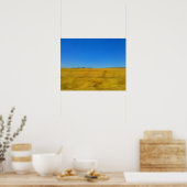 Poster Blue Sky Paysage Abstrait Imprimer (Cuisine)