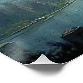 Poster Blue Stone Dragon Visite New York (Coin)