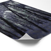 Poster Blue Trees (Coin)