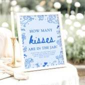 Poster Blue Valentine Devinez combien de baisers Baby Sho