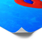 Poster Blue Water Rasta Honu (Coin)