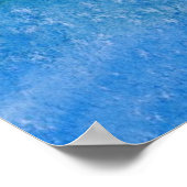 Poster Blue Watercolor (Coin)