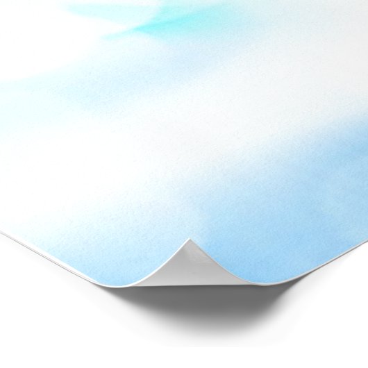 Poster Blue Wave (Coin)