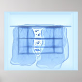 Poster Blue window. (Devant)