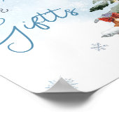 Poster Blue Winter Baby It's Cold Outside Books and Gifts (Coin)