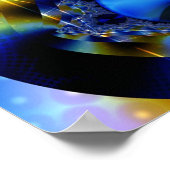 Poster Blue Wonder (Coin)