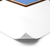 POSTER BLUE YANTRA (Coin)