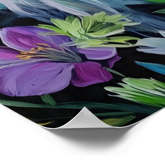 Poster BlueAuraFlowerWitch (Coin)