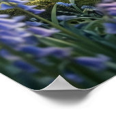 Poster Bluebell Hare Spring Mist (Coin)