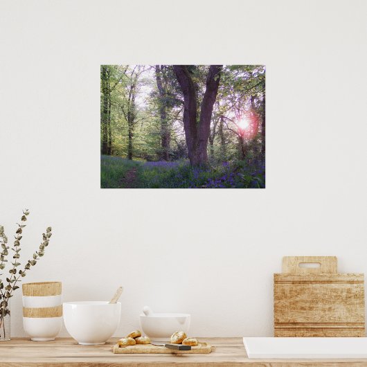 Poster Bluebell Walk (Cuisine)