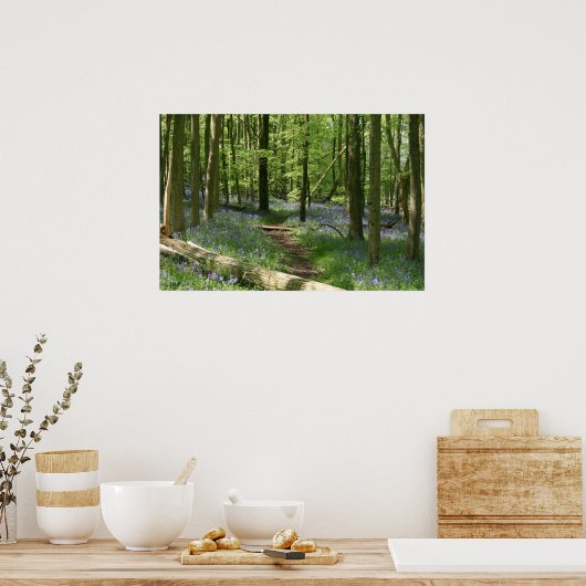 Poster Bluebell Woods (Cuisine)