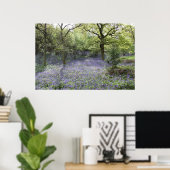 Poster Bluebell Woods II (Bureau à domicile)