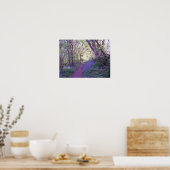 Poster Bluebell Woods Print (Cuisine)